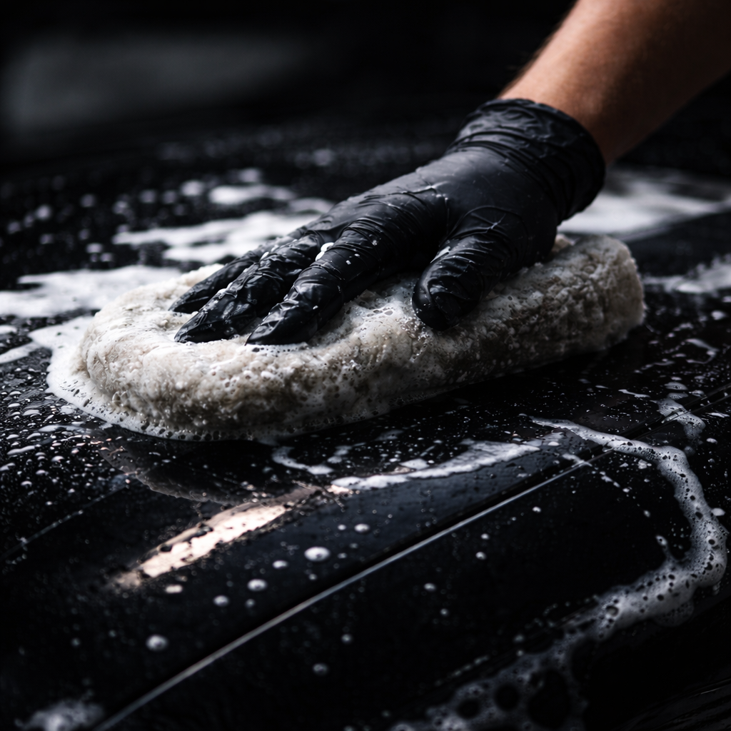 Lavaggio auto esterno professionale a domicilio a Treviso eseguito a mano