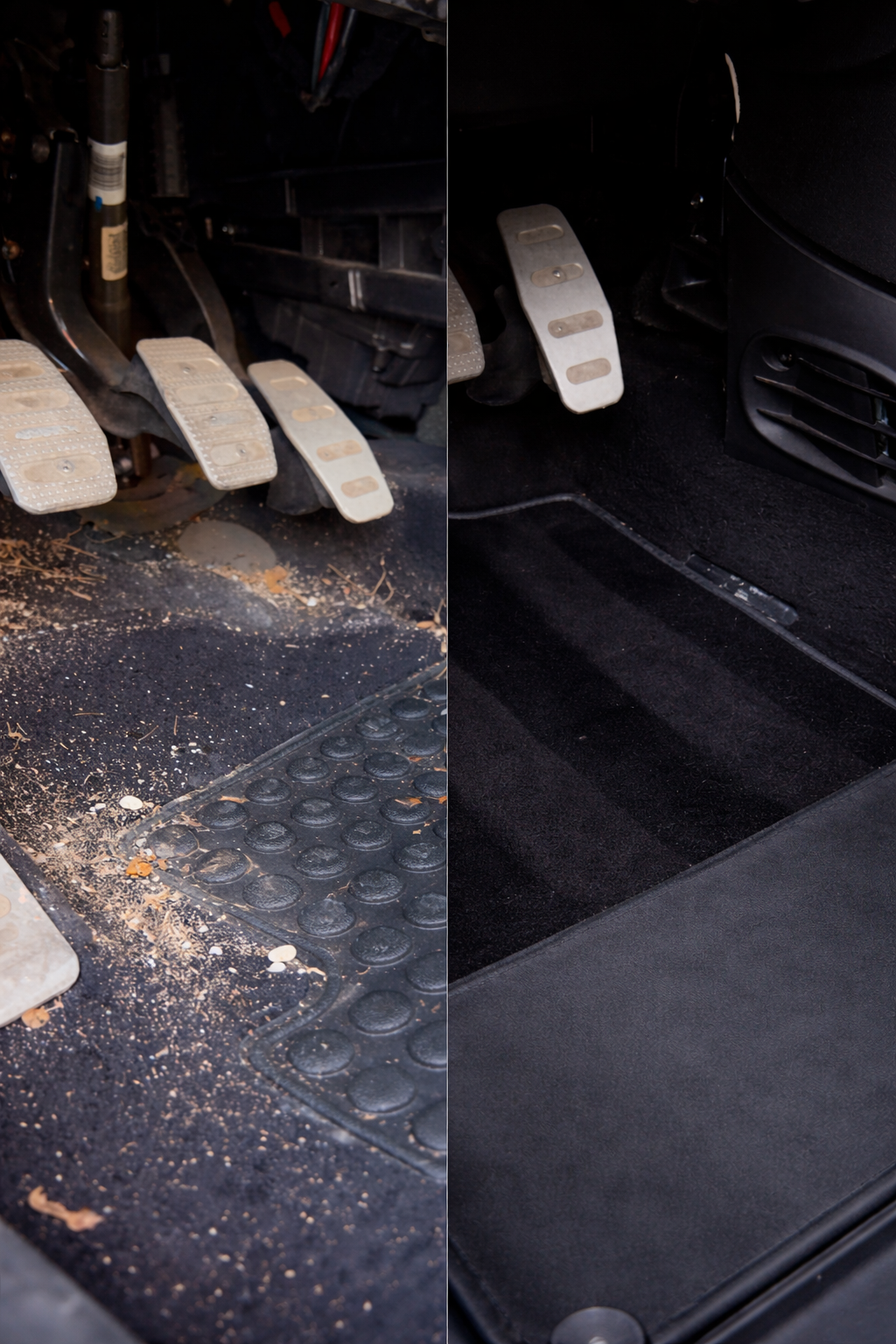 Pulizia interni auto prima e dopo – detailing interni professionale a domicilio